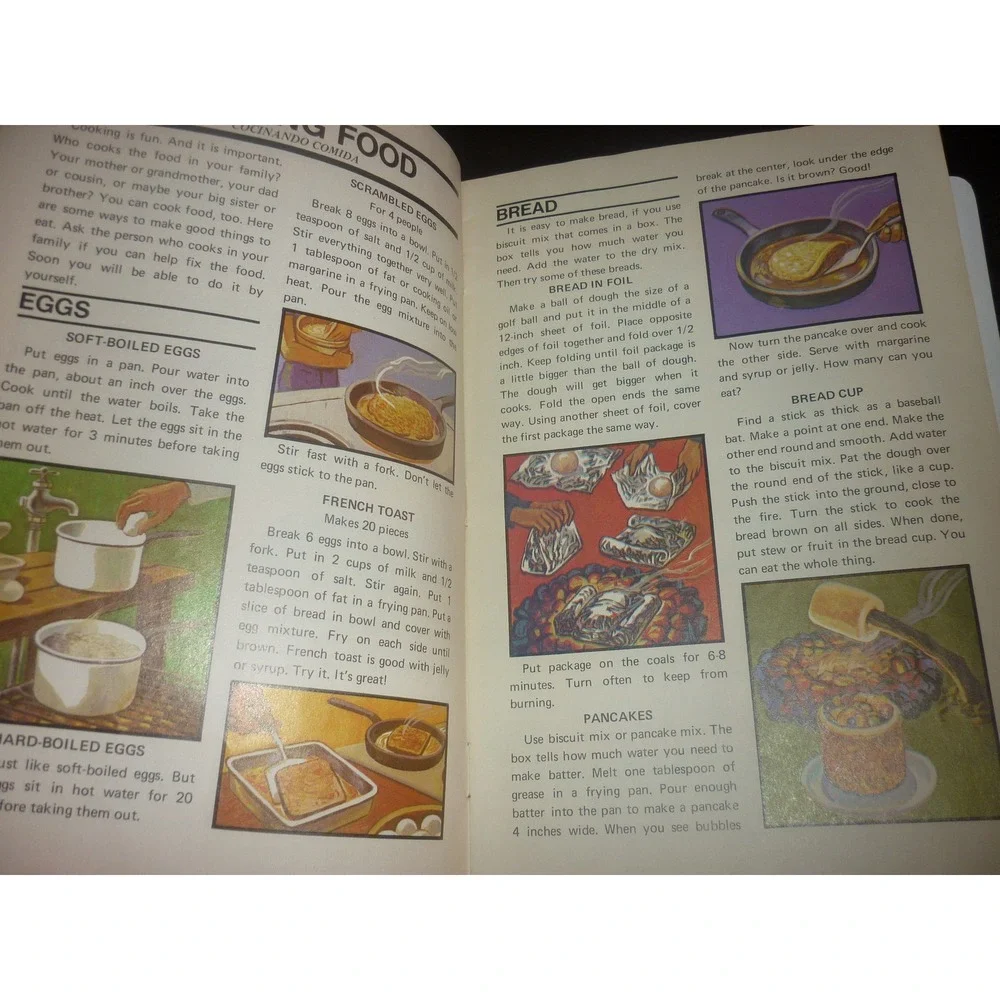 Vintage 1975 Boy Scouts‎ of America Cooking Skill Book BSA Manual 32 Pages